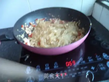 Make Shrimp garlic fan step 11