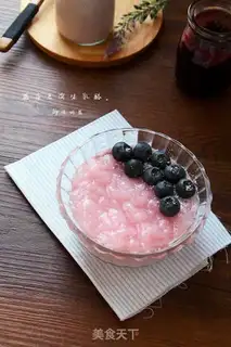 Make Blueberry tofu cheese step 7