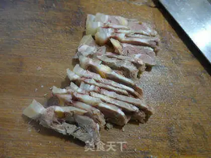 Make Jade cabbage step 1