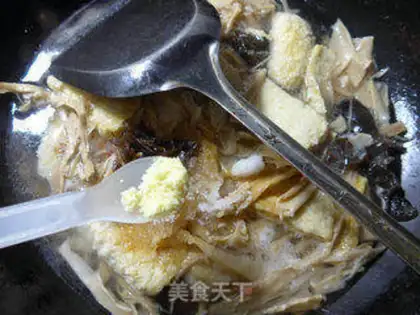 Make Black-mucked ears burning the chicken step 9