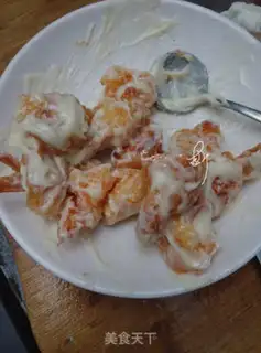 Make Rich, golden shrimp balls step 9