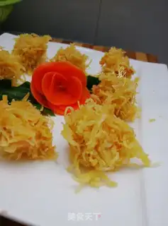 Make Rich, golden shrimp balls step 10
