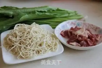 Make Steam noodles step 0