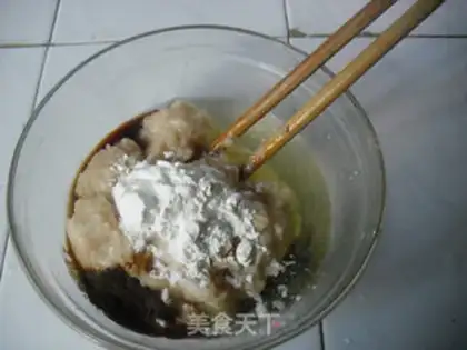Make Chicken vegetable balls step 4