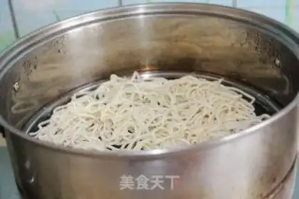 Make Steam noodles step 1