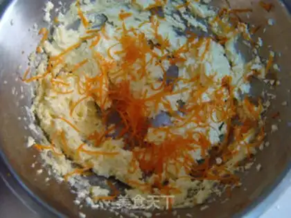 Make Golden orange cake step 3