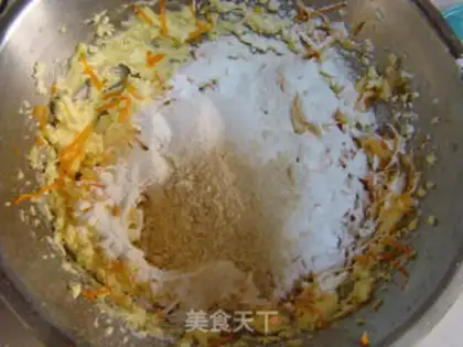 Make Golden orange cake step 4