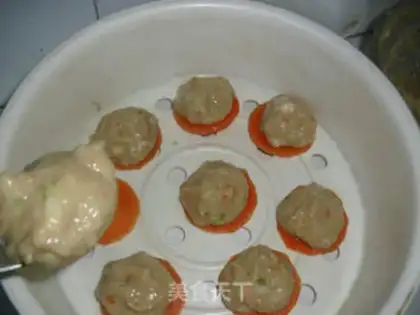 Make Chicken vegetable balls step 6