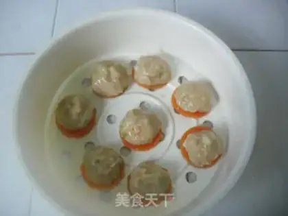 Make Chicken vegetable balls step 7