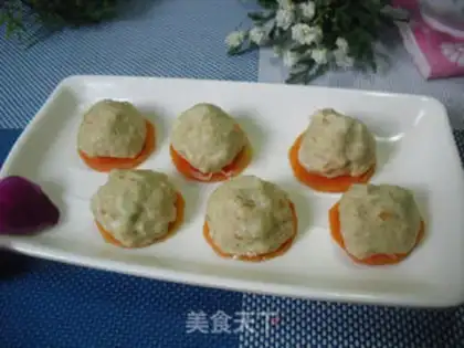 Make Chicken vegetable balls step 8
