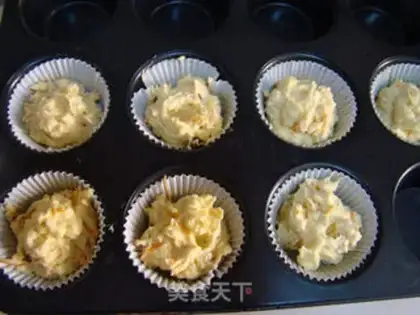 Make Golden orange cake step 7