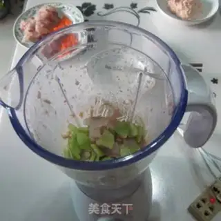 Make The mackerel dumplings step 1