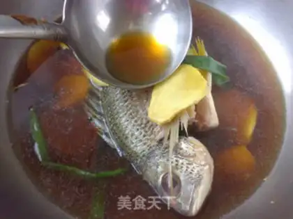 Make Japanese sauce to cook fish step 2
