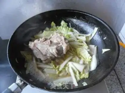 Make Pork bone stew step 4