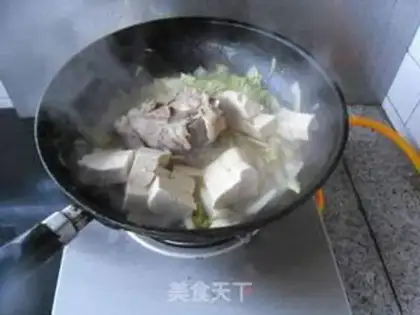 Make Pork bone stew step 5