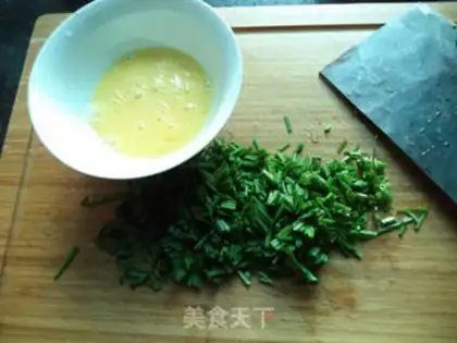 Make Cream egg fried rice step 1