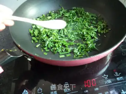 Make Cream egg fried rice step 3