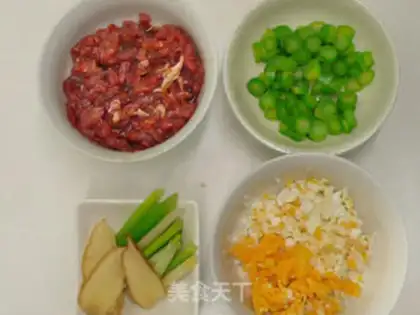 Make ♪ Salted egg beef paste ♪ step 0