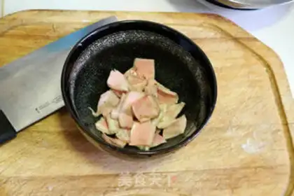 Make The roasted cow heart tube step 2