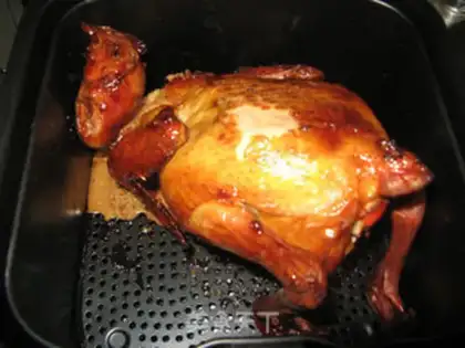 Make The whole chicken in the air step 10