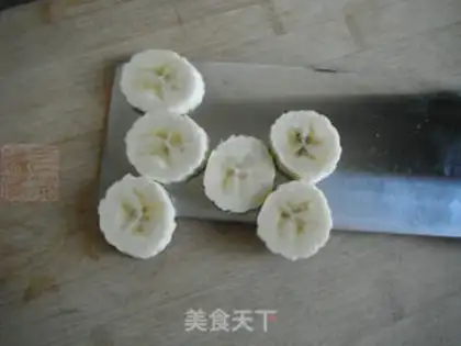 Make Banana balls step 0