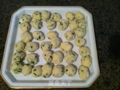 Make The white radish soybean ball step 10