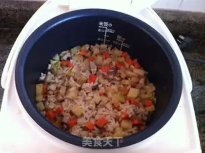 Make Sprucious carrot rice step 9