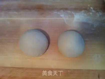 Make Black sesame pancakes step 2