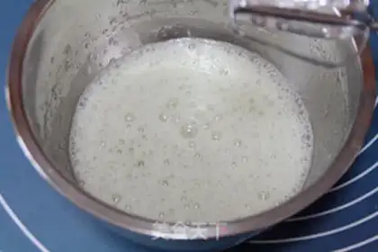 Make Caramel walnut mousse cake step 9