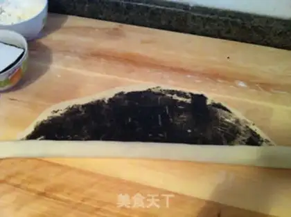 Make Black sesame pancakes step 6