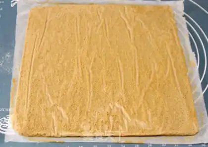 Make Caramel walnut mousse cake step 19