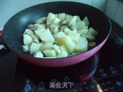 Make Potato curry step 4