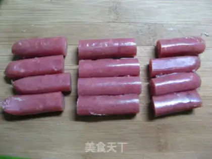 Make Frozen sausage step 1