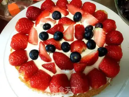 Make Naked cake step 17
