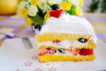 Make Naked cake step 19