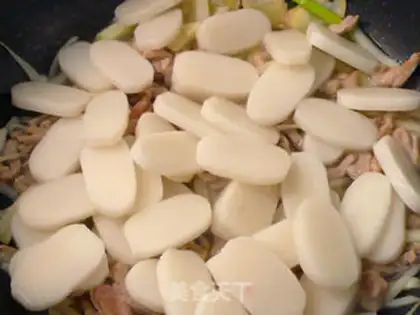 Make Snow pickles and cheesecake step 5