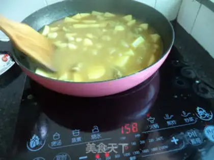 Make Potato curry step 8