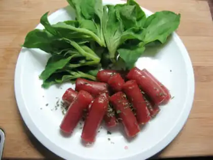 Make Frozen sausage step 4