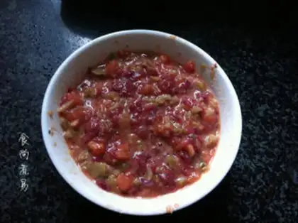 Make Beef gravy tomato soup bag step 12