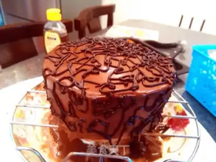Make Chocolate cake step 12