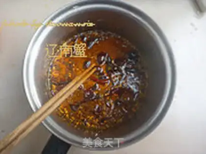 Make Red oil mustard step 3