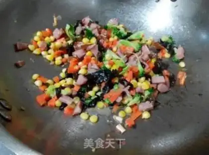 Make Abalone rice step 6