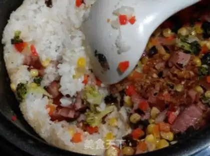 Make Abalone rice step 8