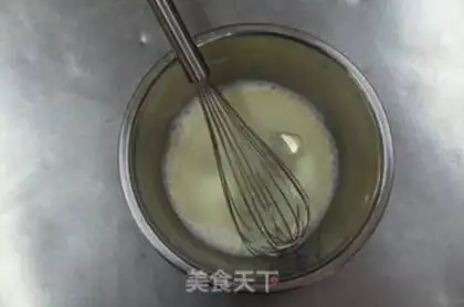 Make Handmade cake rolls step 1