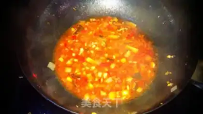 Make Red tofu step 5