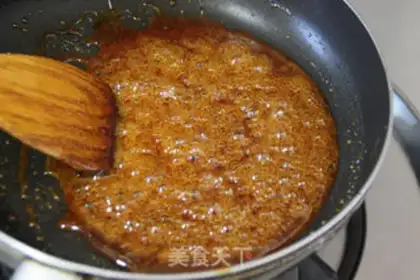 Make Caramel walnut mousse cake step 53