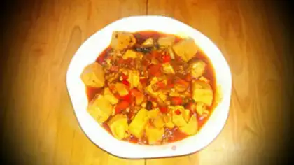 Make Red tofu step 7