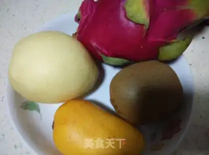 Make Fruit Cube step 0