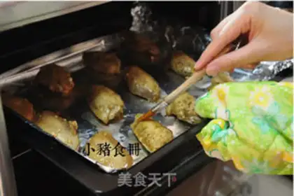 Make Sand tea, chicken wings step 4
