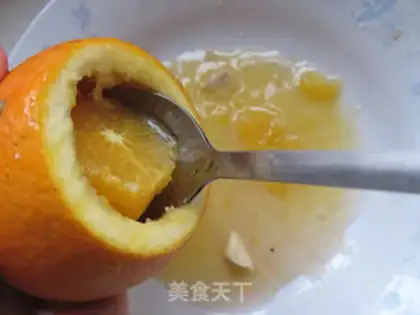 Make Fruit salad oranges step 3